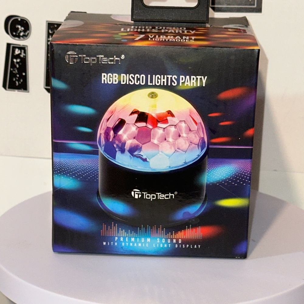 RGB Disco Lights Party
